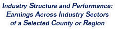 Delaware - Earnings Across Industry Sectors of a Selected County or Region
